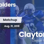 Football Game Recap: Clayton vs. Corinth Holders