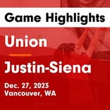 Union has no trouble against Justin-Siena