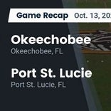 Football Game Recap: Okeechobee Brahmans vs. Lake Placid Dragons