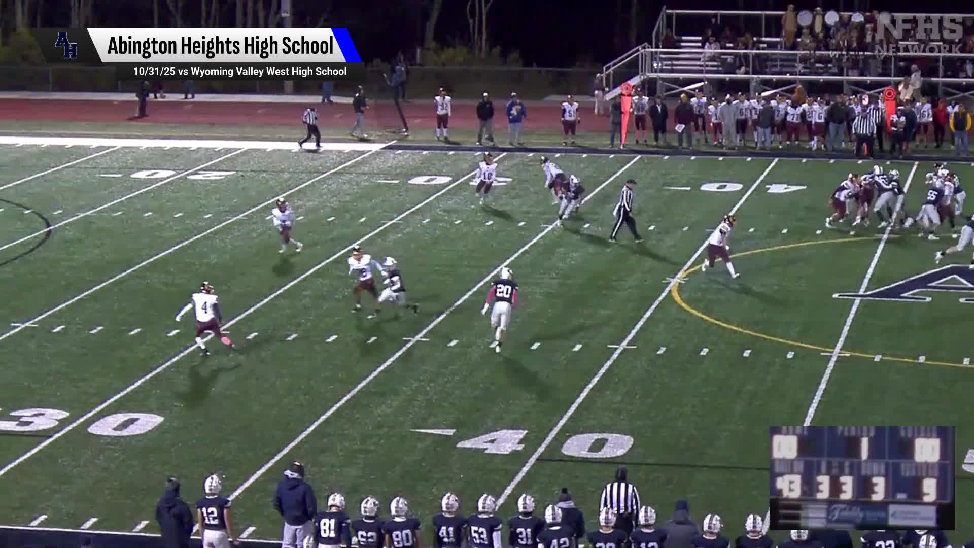 Football Recap: Abington Heights' Run of Five Straight  Wins Now Over + How To Watch