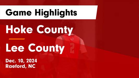 Basketball Game Preview: Hoke County Bucks vs. Richmond Raiders