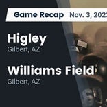 Football Game Recap: Higley Knights vs. Williams Field Black Hawks