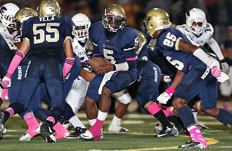 Elk Grove is projected to win its playoff game against Del Campo this week.