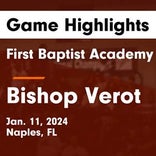 Basketball Recap: First Baptist Academy snaps five-game streak of wins at home