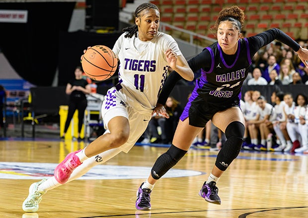 Four-star North Carolina State commit Destiny Lunan is the Arizona MaxPreps Player of the Year. The senior led Millennium to a 25-6 record and Open Division title, scoring 37 in the final. (PHOTO: Jack Beasley)