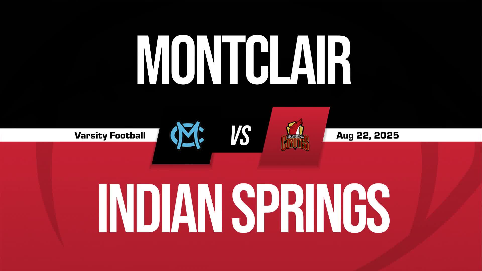 Football Recap: Montclair Starts Season with  Win Against Indian