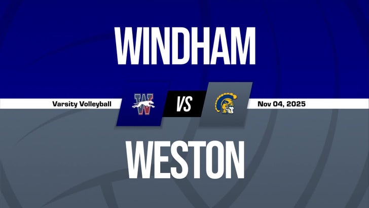 Volleyball Recap: Weston Wins Going Away Against Windham