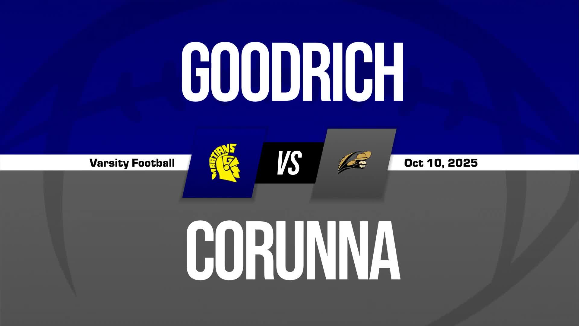Football Recap: Corunna Gets the Win + How To Watch