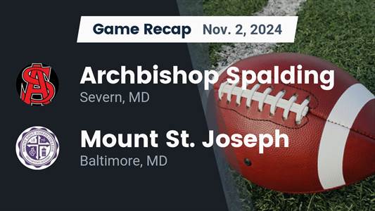 Football Recap: Mount St. Joseph Falls Short Against Ranked Arch