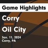 Corry suffers fifth straight loss on the road