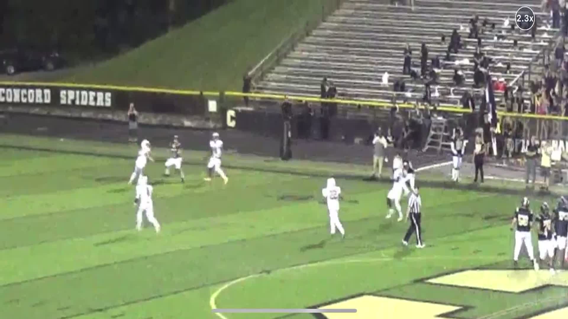 Garreck Barnes Game Report: vs Central Davidson