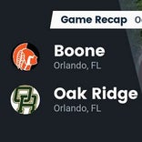 Football Game Recap: Boone Braves vs. Edgewater Eagles