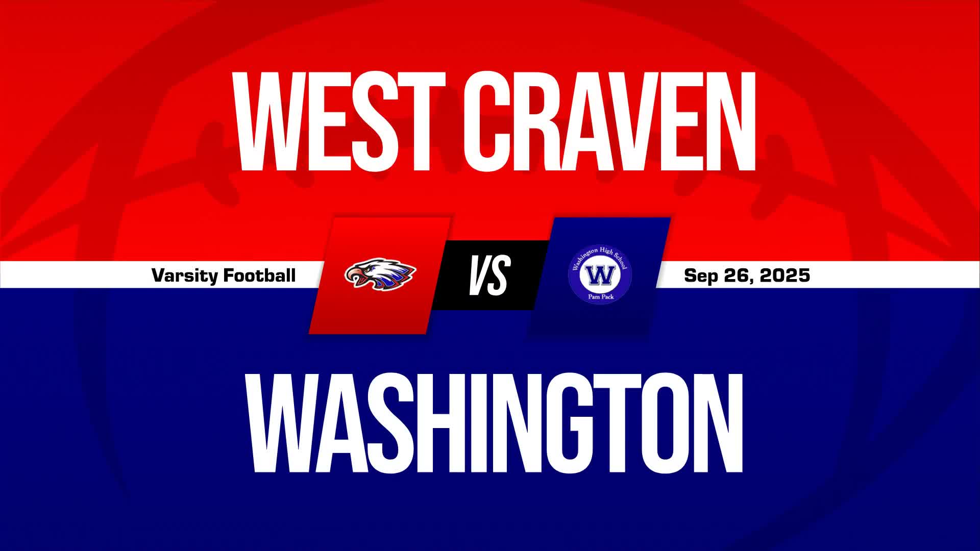 Football Game Preview: Washington Pam Pack vs. North Johnston Pa