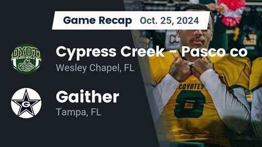 Football Game Preview: Gaither Cowboys vs. Hillsborough Terriers