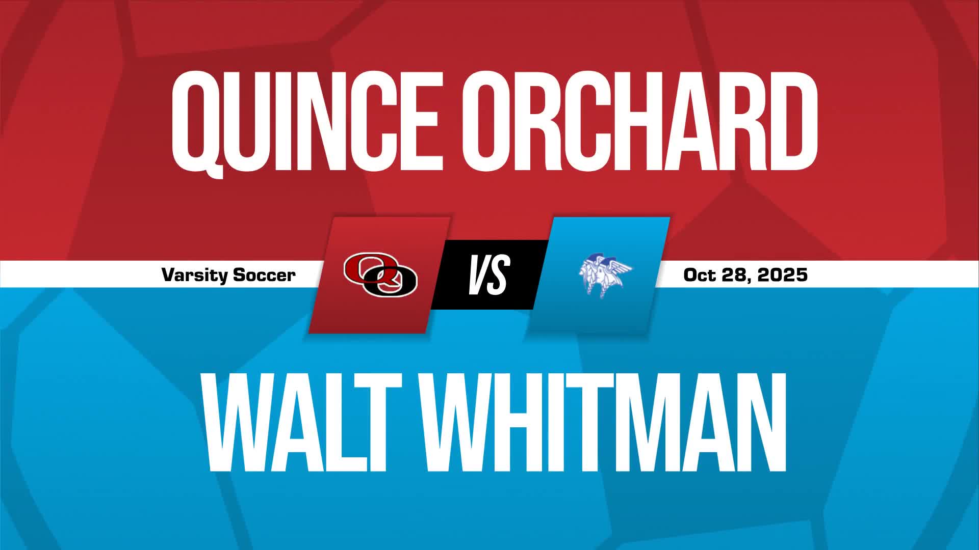 Soccer Recap: Quince Orchard Falls Short of Whitman in the Playoffs + How To Watch