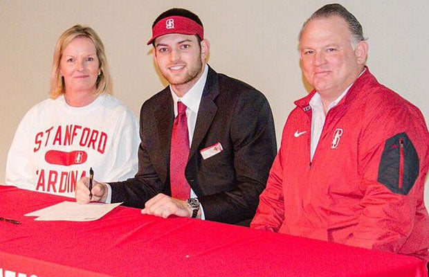 Tight end Kaden Smith of Marcus (Flower Mound, Texas) gives coach David Shaw and the Stanford Cardinal another top player.