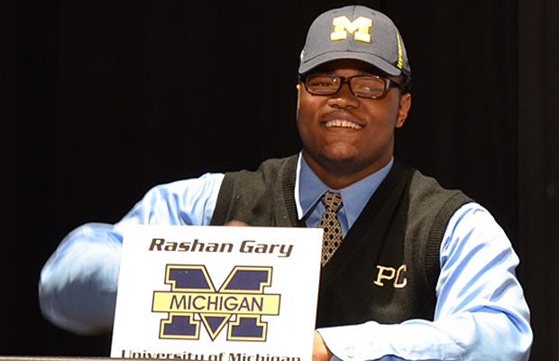 The nation's top recruit Rashan Gary, from Paramus Catholic (N.J.) will be in Ann Arbor next season to play for Michigan.
