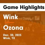 Ozona has no trouble against Wink