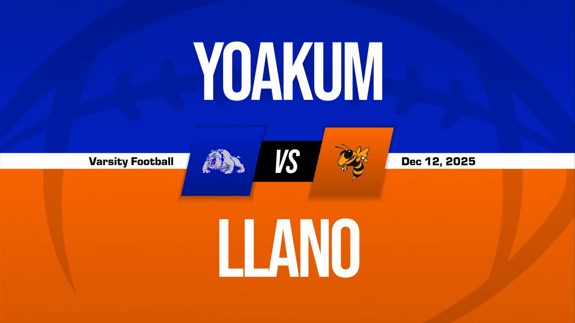 Football Recap: Llano Takes a Tough Playoff Loss + How To Watch