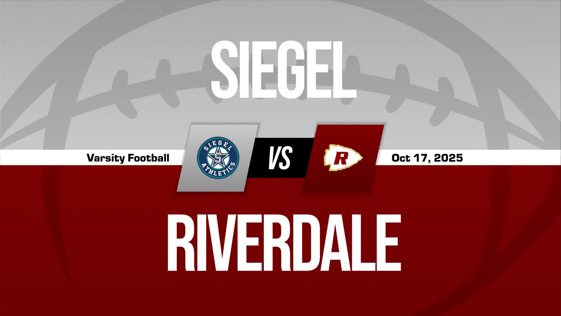 Football Game Preview: Siegel Stars vs. Blackman Blaze