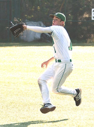 Schmidt, a junior, is Newman's starting
right fielder this season.