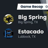 Big Spring vs. Estacado