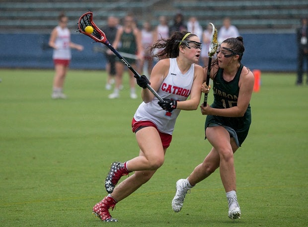 Charlotte Catholic girls lacrosse was a North Carolina state runner-up in 2018.