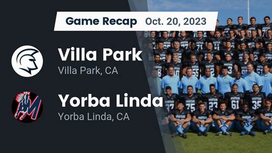 Football Game Recap: Yorba Linda Mustangs vs. Villa Park Spartans