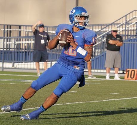 Gorman senior Anu Solomon is 45-2 as a starter and has thrown for 107 touchdowns and 13 interceptions in his career.