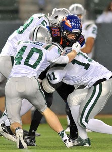 De La Salle's defense recorded its
fifth shutout of the season and
cemented itself as one of the best
in school history.