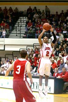 Sophomore James Blackmon, Jr., willget to play for his father moreat Bishop Luers.