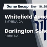 Whitefield Academy has no trouble against Darlington