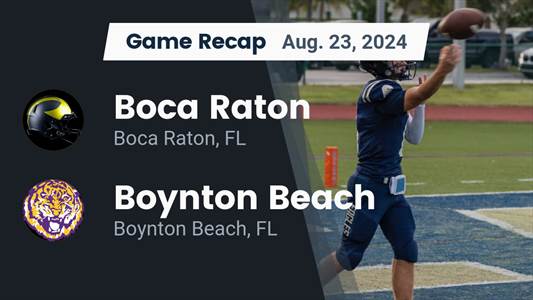 Football Game Preview: Boynton Beach Leaves Home