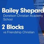 Softball Recap: Bailey Shepard leads Donelson Christian Academy 