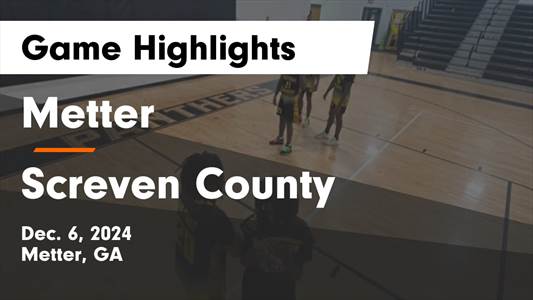 Basketball Game Preview: Metter Tigers vs. Tattnall County Warri