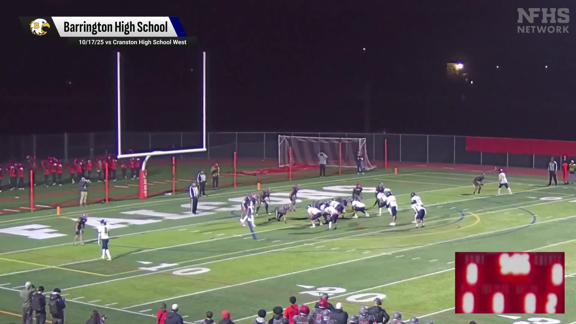 Football Recap: Barrington's Luck Changes for the Better  on Thursday + How To Watch