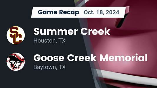 Football Recap: Summer Creek Comes Up Short in High-Profile  Matchup with North Shore