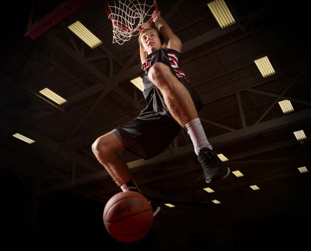 Kennard's offensive game is multidimensional, as he can do everything from shooting the 3 to slamming home dunks.