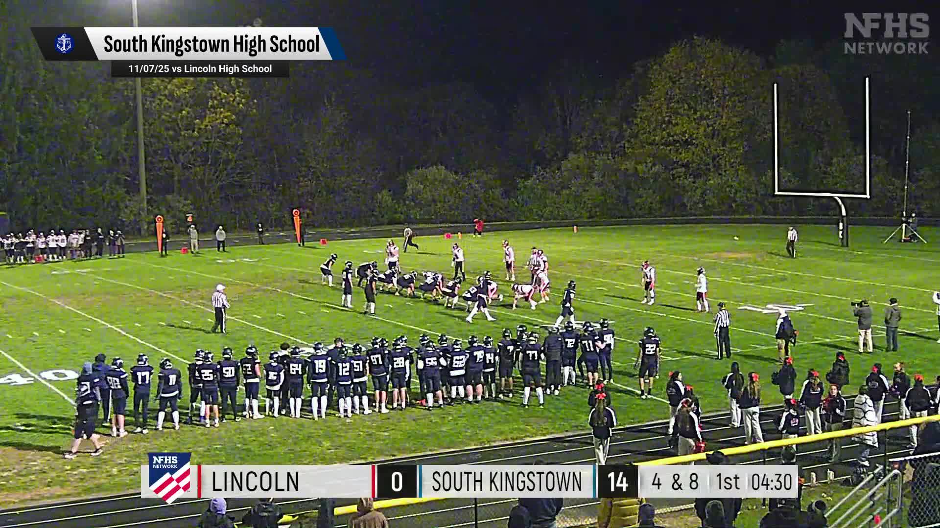 Football Recap: South Kingstown Extends Winning Streak to Five + How To Watch
