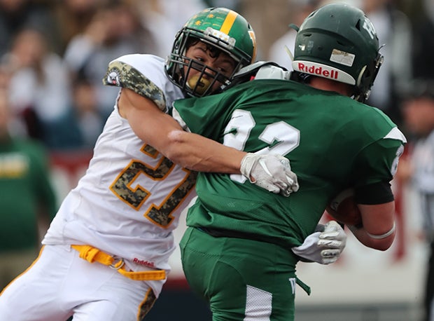 Ward Melville (NY) senior JJ Laap had nine interceptions this season. 