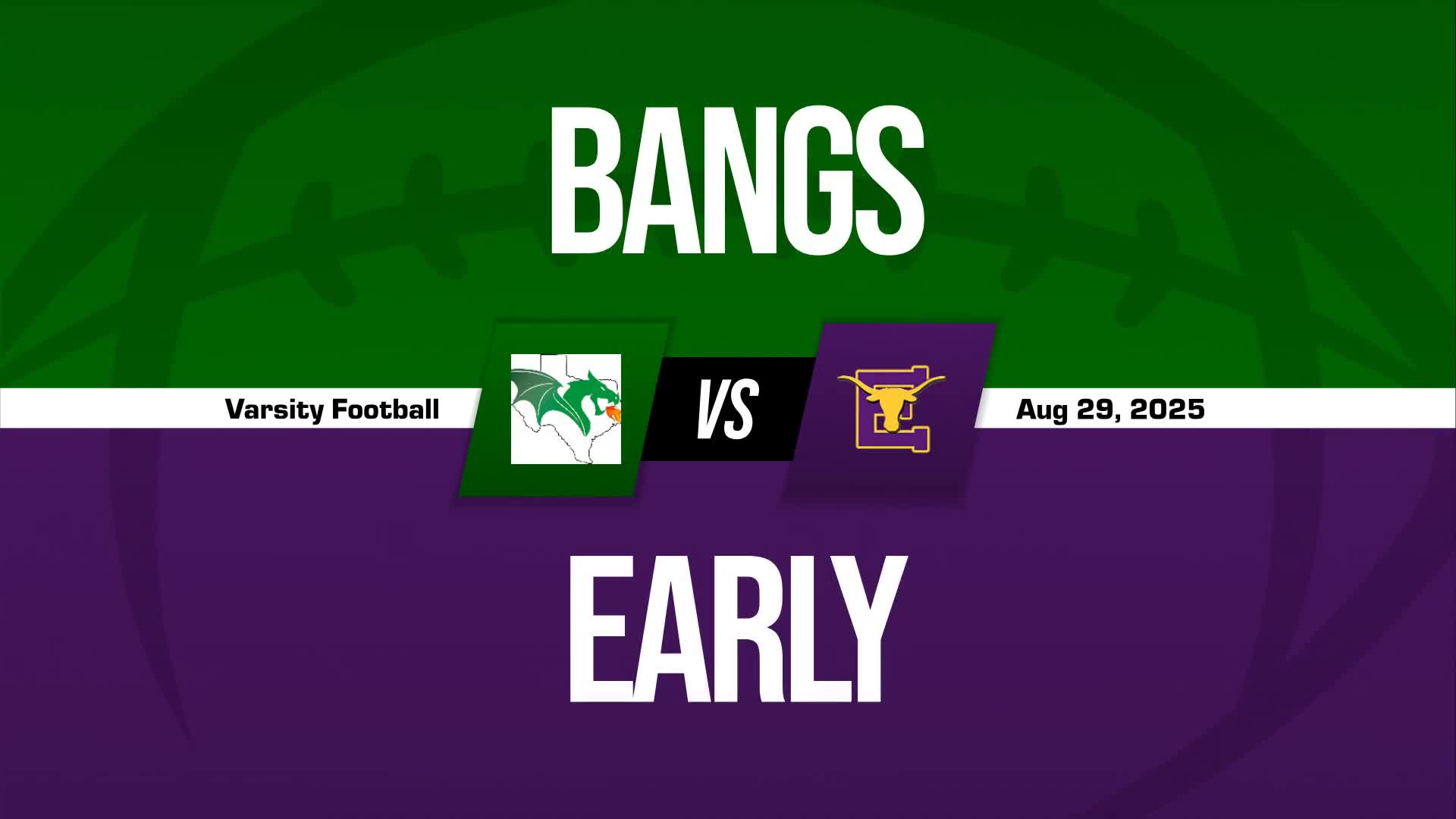 Football Recap: Bangs Takes a Loss