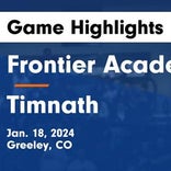 Frontier Academy comes up short despite  Noah Simonds' strong performance