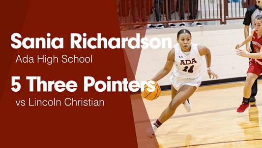 Sania Richardson Game Report: vs Tuttle