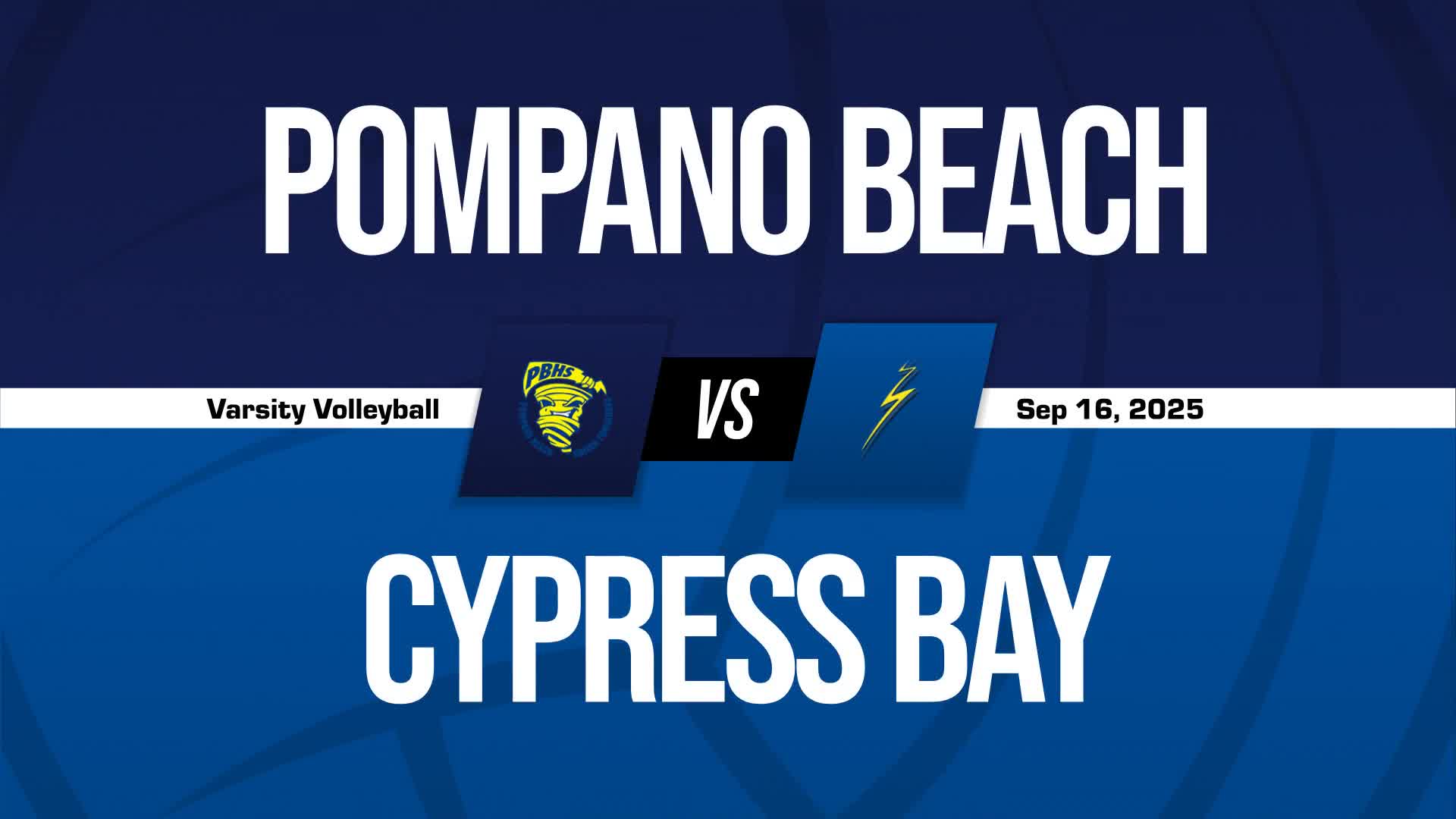 Volleyball Game Preview: Cypress Bay Lightning vs. Doral Academy Firebirds