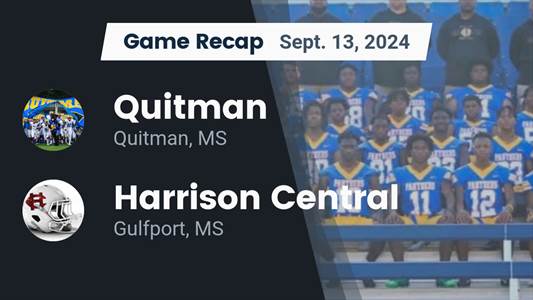 Football Recap: Harrison Central Finds Home Field Redemption Aga