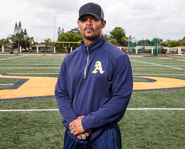 Head coach Roger Harriott