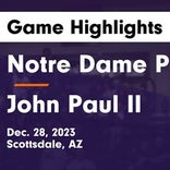 Basketball Game Recap: John Paul II Cardinals vs. Notre Dame Prep Saints