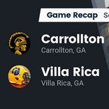 Football Game Recap: Villa Rica vs. Cass