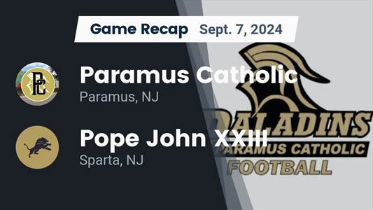 Football Game Preview: Pope John XXIII Plays at Home
