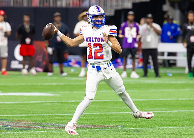 Senior Wake Forest commitment Jeremy Hecklinski has thrown for 535 yards and seven touchdowns during Walton's 2-0 start. (Photo: Corey Jones)